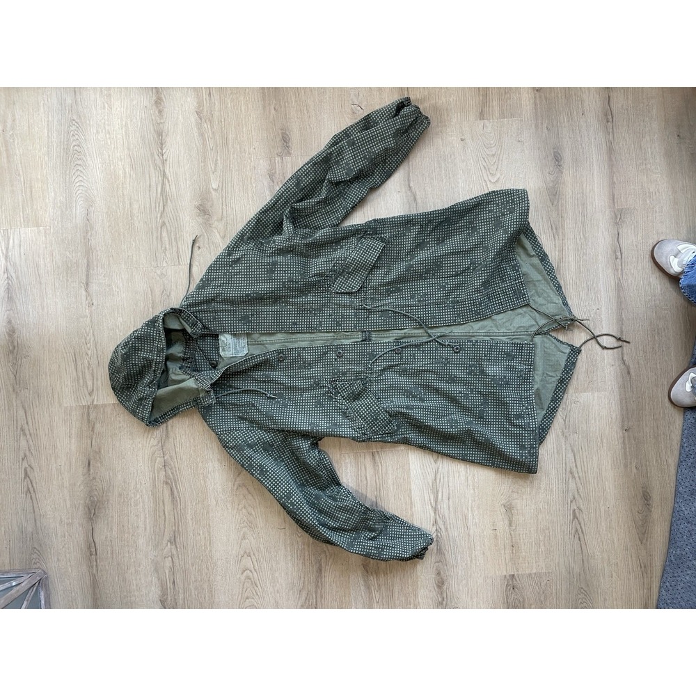 Vintage US Military Desert Night Camo Fishtail Parka